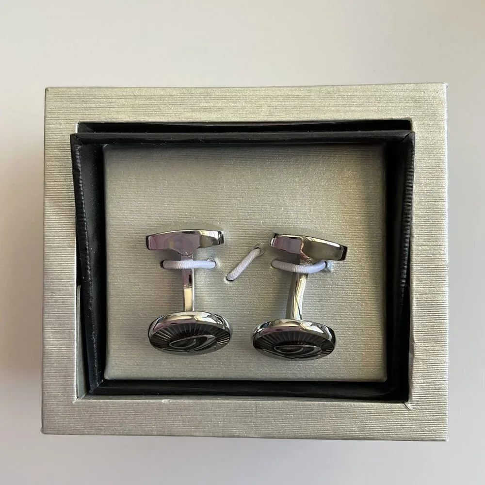 Initial Letter Cufflinks In Gift Box